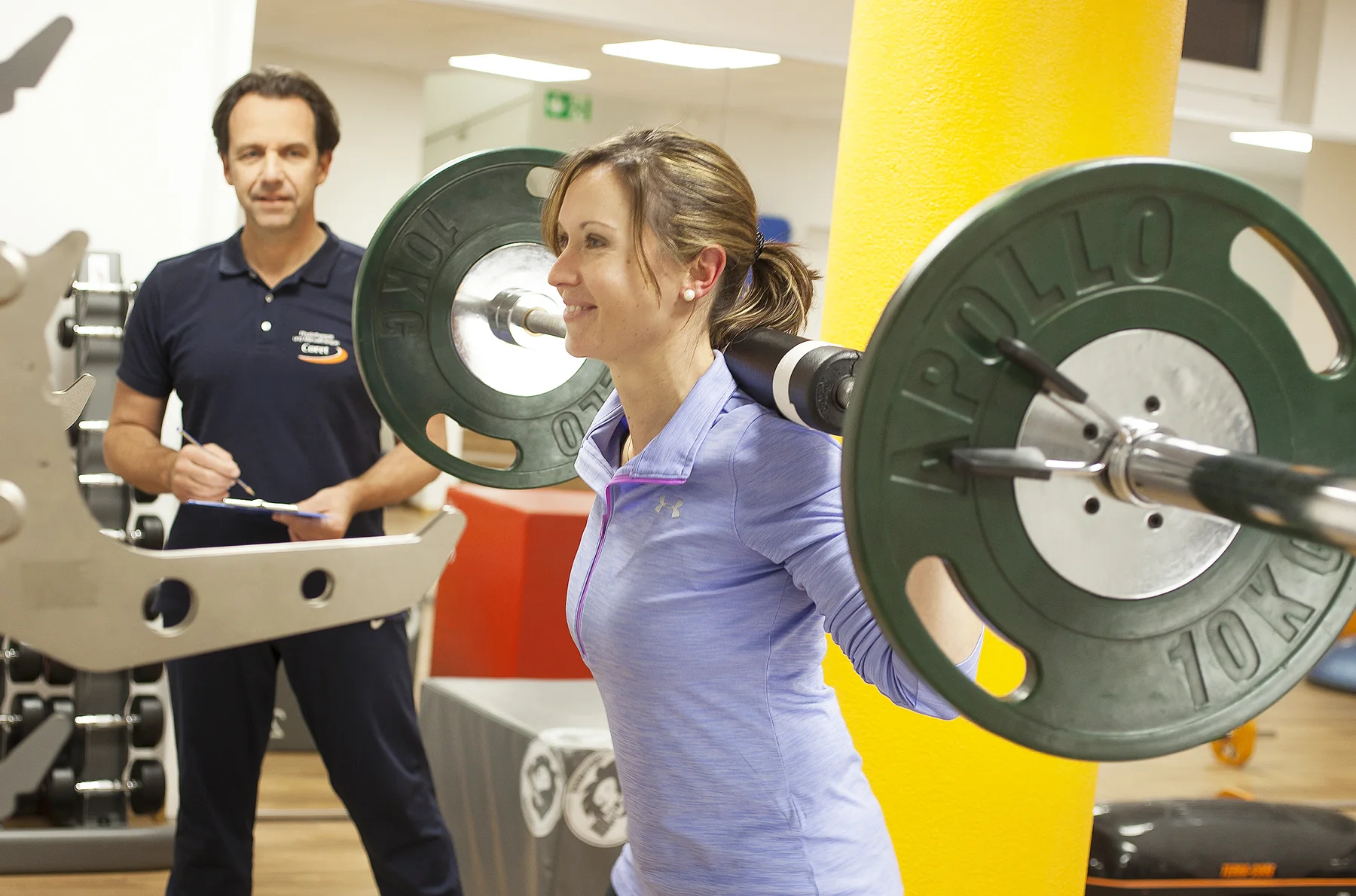 Begleitetes Krafttraining in der Praxis